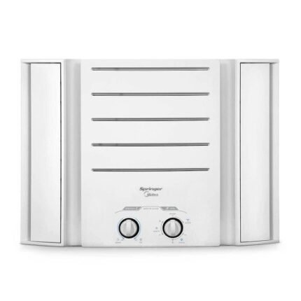 Ar Condicionado De Janela Springer Midea 10.000 Btush Quente e Frio Monofásico Mecânico Branco QQK105BB 220V