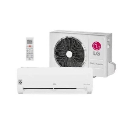 Ar Condicionado Split LG Hi Wall Dual Inverter Compact 9.000 BTUh Frio Bifásico Branco S3-Q09AAQAL - 220V