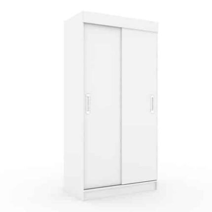 Guarda-Roupa Solteiro Berlim 2PT Branco