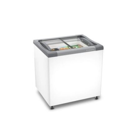 Freezer Horizontal Congelados Tampa Vidro 139 Lts NF20S - Metalfrio 127V